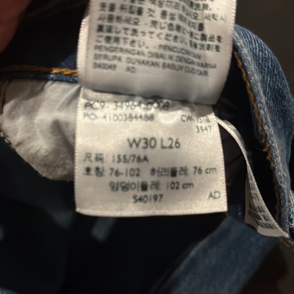 Levi’s wedgie straight 30x26 women’s jeans - Picture 3 of 4